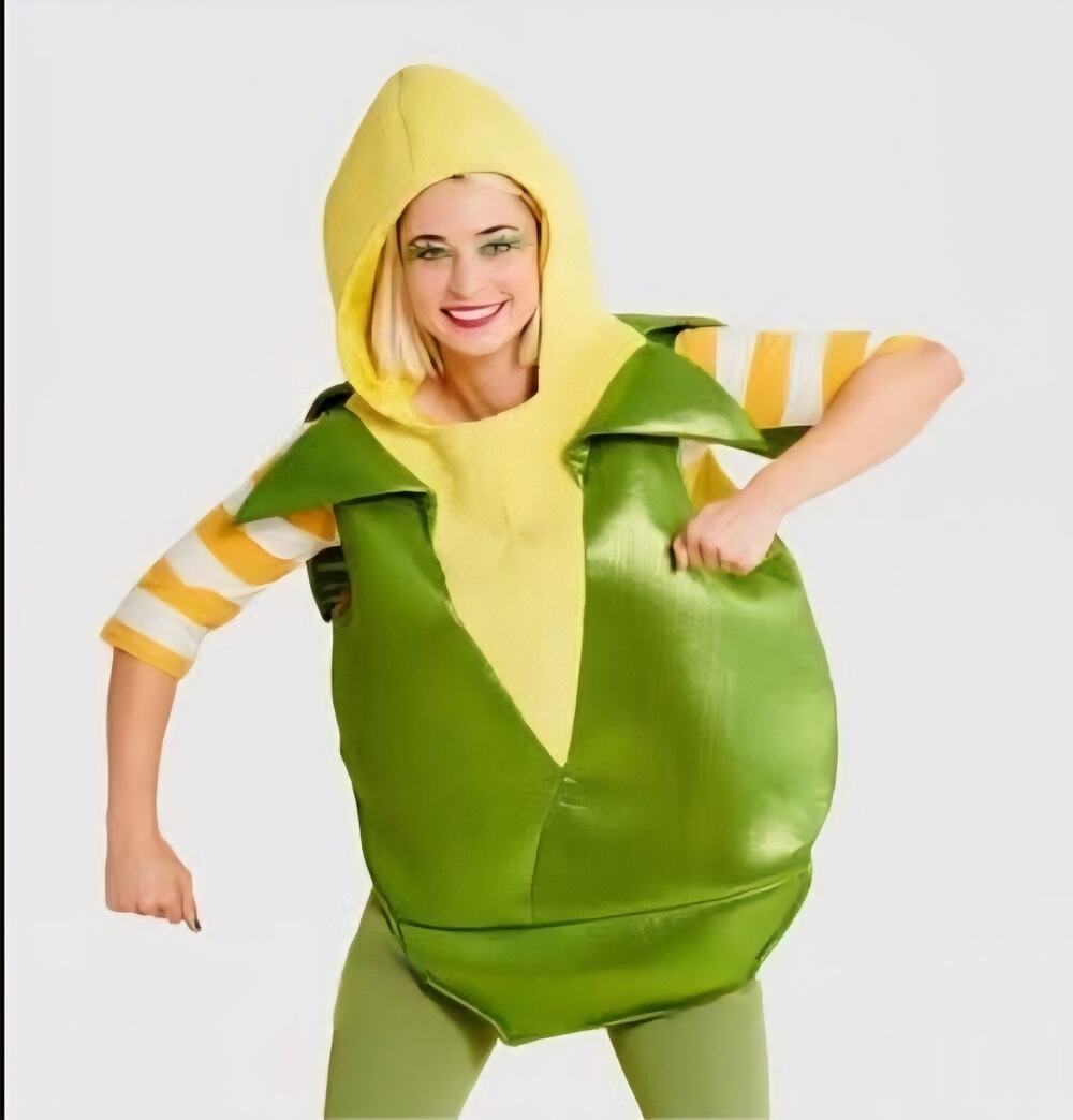 Hide & EEk Corn on The Cob Halloween Costume Top Adult One Size Fits Most